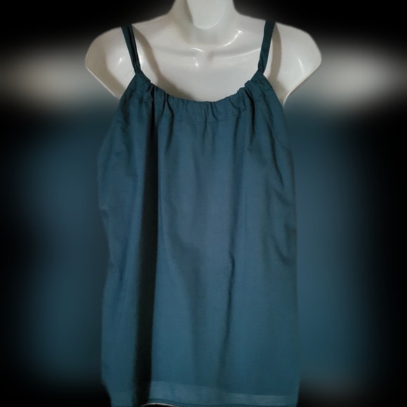 🌼3 for 30🌼Old Navy Crinkled Maxi Cami Shift long Tank Sz L fits S - Picture 6 of 7